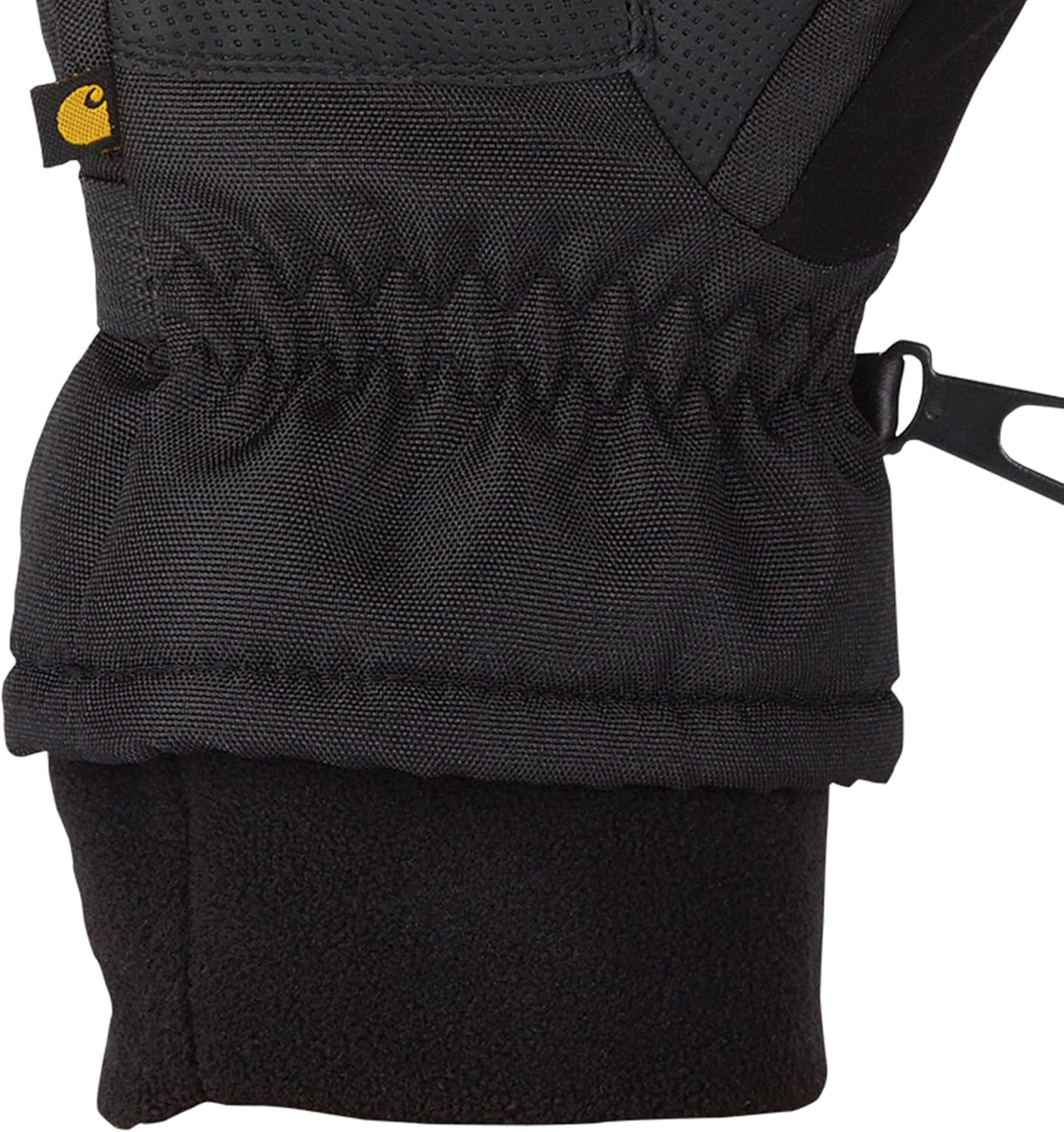 imageCarhartt Mens Waterproof Insulated Knit Cuff MittenBlackGrey
