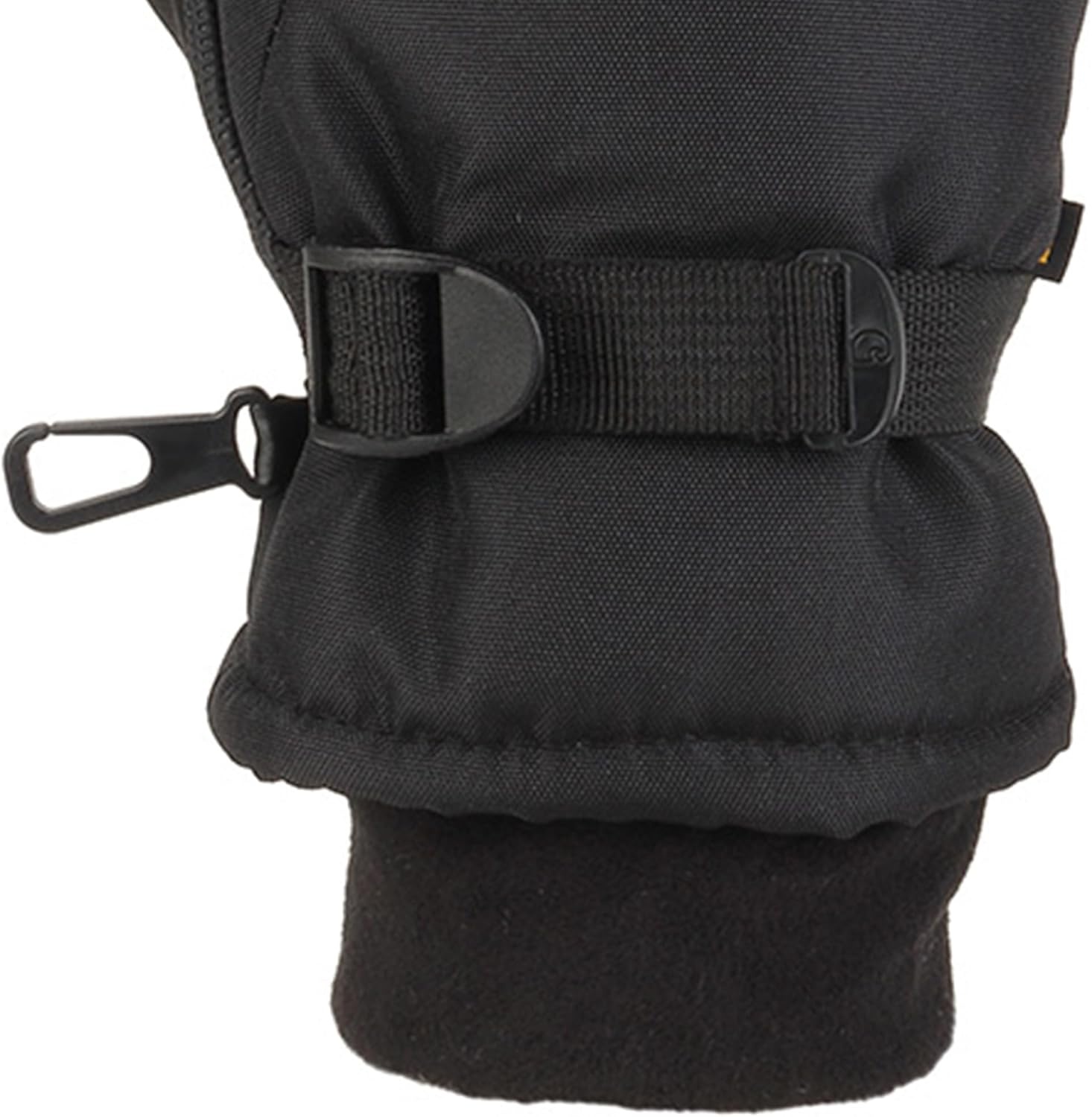 imageCarhartt Mens Waterproof Insulated Knit Cuff MittenBlackGrey
