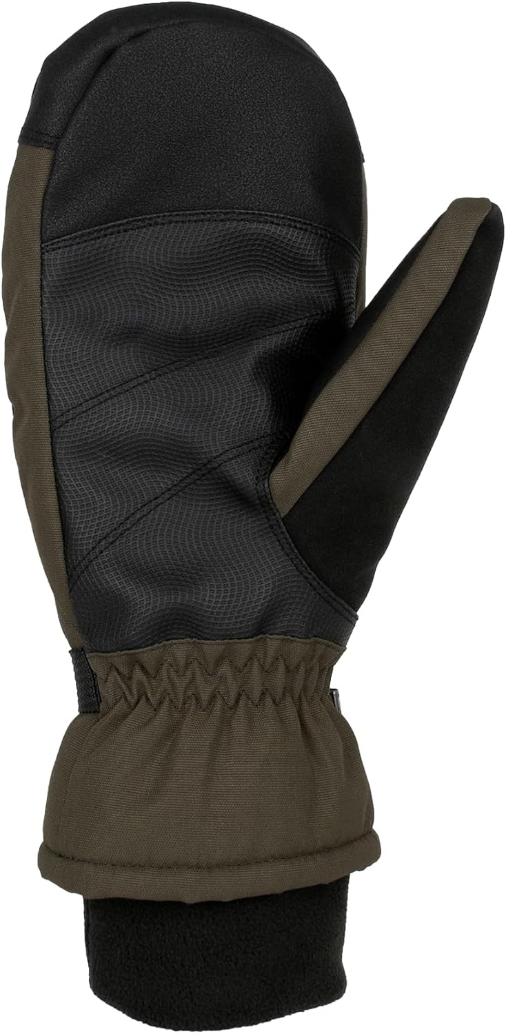 imageCarhartt Mens Waterproof Insulated Knit Cuff MittenTarmac Black