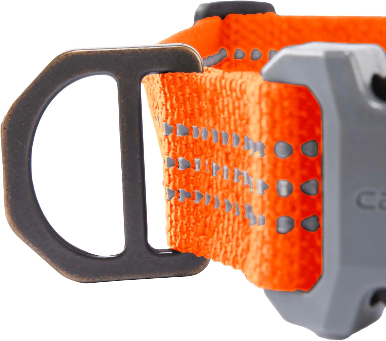 imageCarhartt Nylon Webbing Dog Collar Fully Adjustable WDurable Side Release Buckle and Reflective Stitching Black MediumHunter Orange