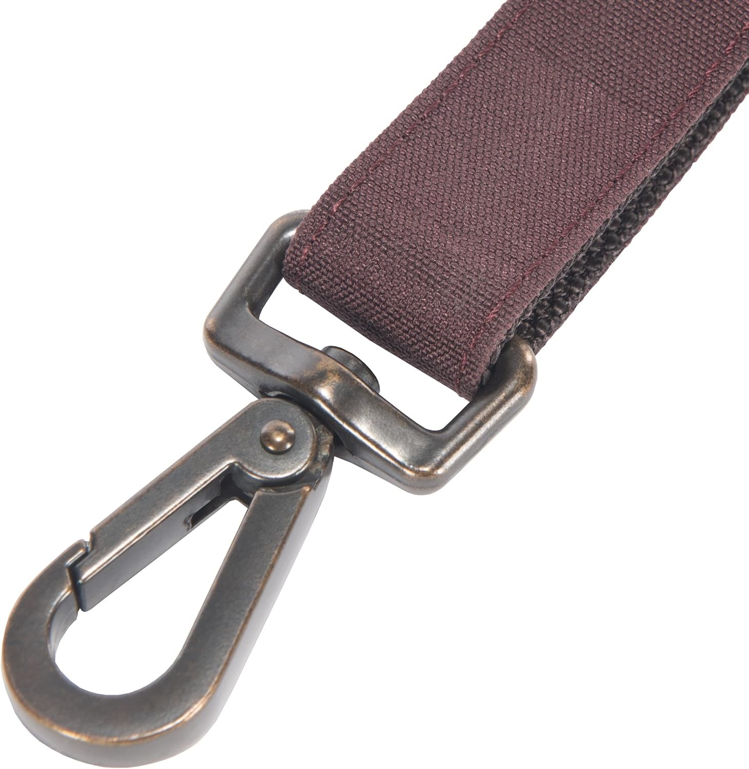imageCarhartt Pet Durable Nylon Duck Leashes for Dogs Reflective Stitching for Visibility Blanket Stripe One SizeDeep Wine Nylon Canvas Webbing