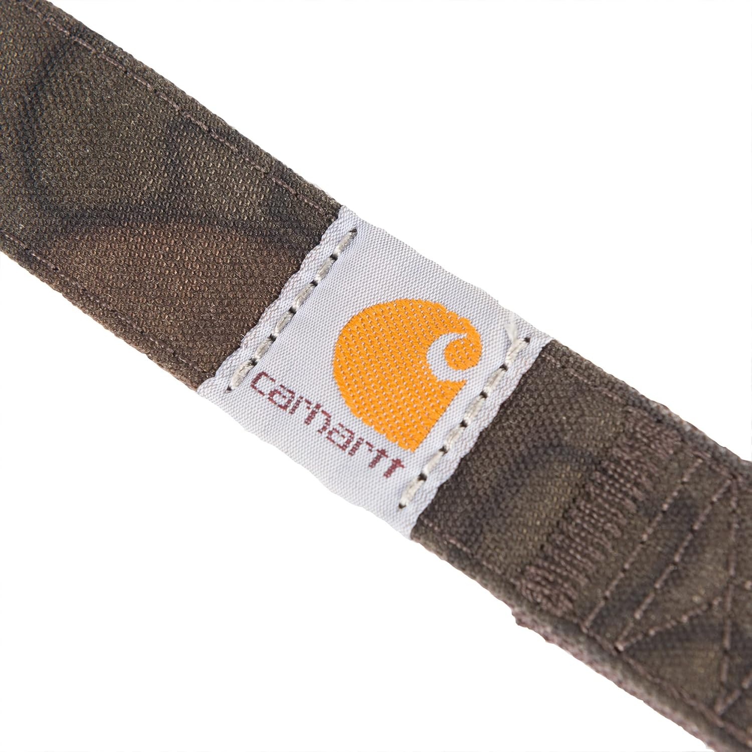 imageCarhartt Pet Durable Nylon Duck Leashes for Dogs Reflective Stitching for Visibility Blanket Stripe One SizeDuck Camo Tarmac Nylon Canvas Webbing