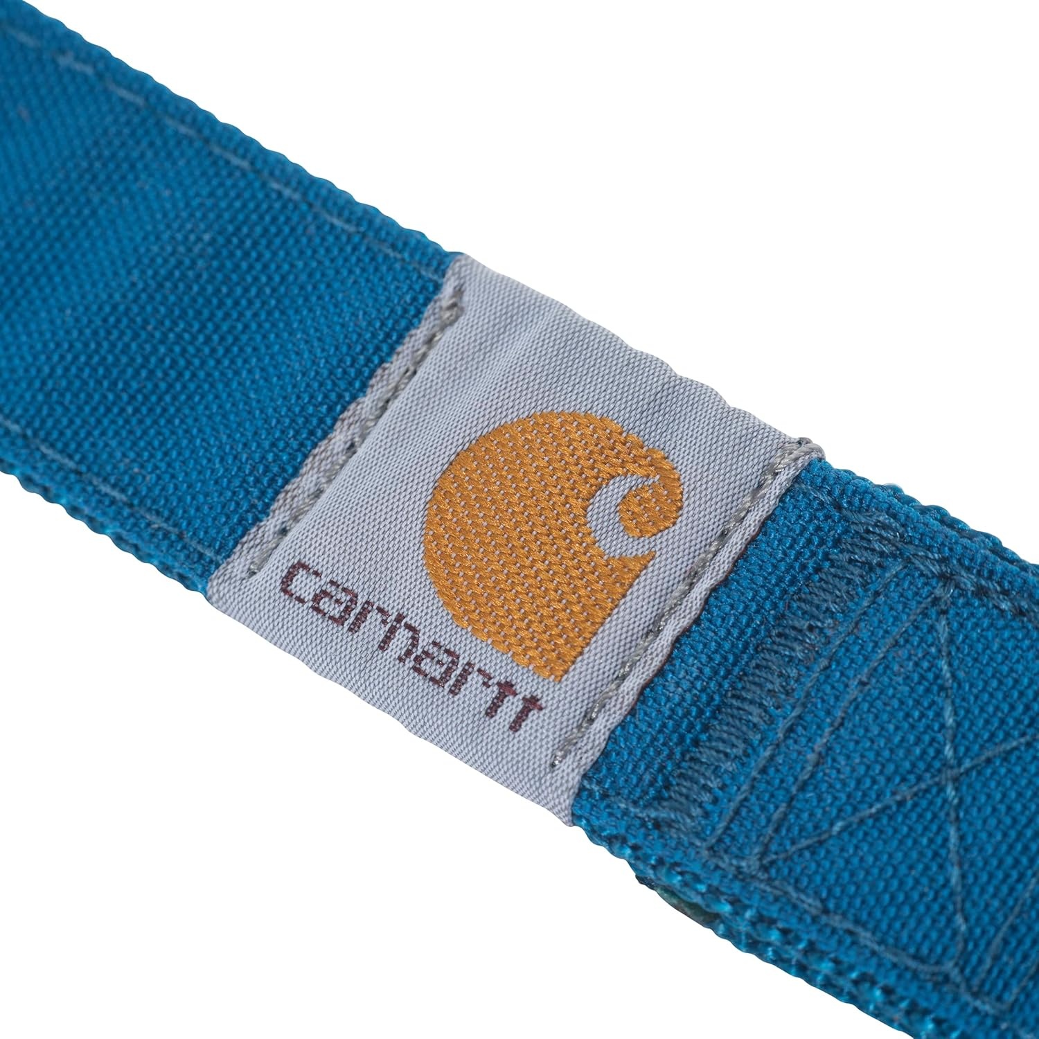 imageCarhartt Pet Durable Nylon Duck Leashes for Dogs Reflective Stitching for Visibility Blanket Stripe One SizeMarine Blue Nylon Canvas Webbing