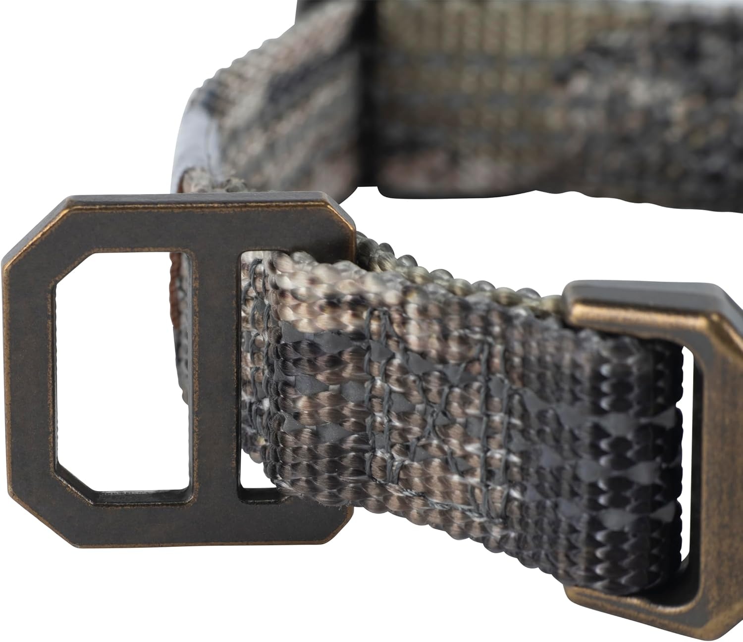 imageCarhartt Pet Fully Adjustable Webbing Collars for Dogs Reflective Stitching for Visibility Blanket Stripe MediumTarmac Duck Camo