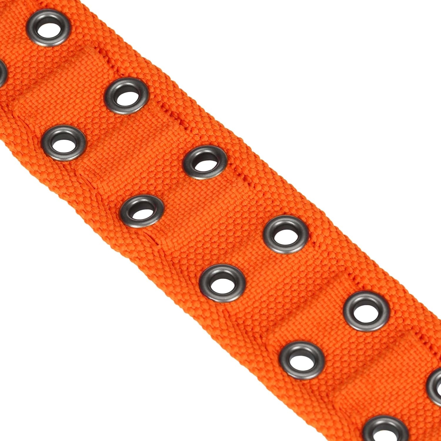 imageCarhartt Pet Fully Adjustable Wide Webbing Collar for Dogs Heavy Duty Nylon for Walking amp Training Black MediumBlaze Orange
