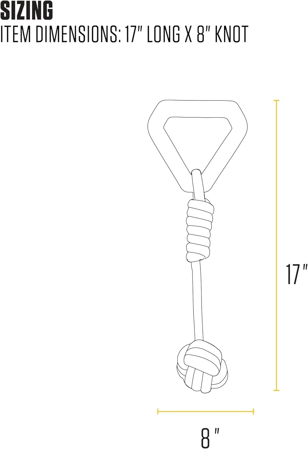 imageCarhartt Pet Training Tools Rugged Dog Tool for Tug Fetch and Play Field Dog Training Pull Carhartt BrownMonkey Fist Dog Pull Carhartt Brown
