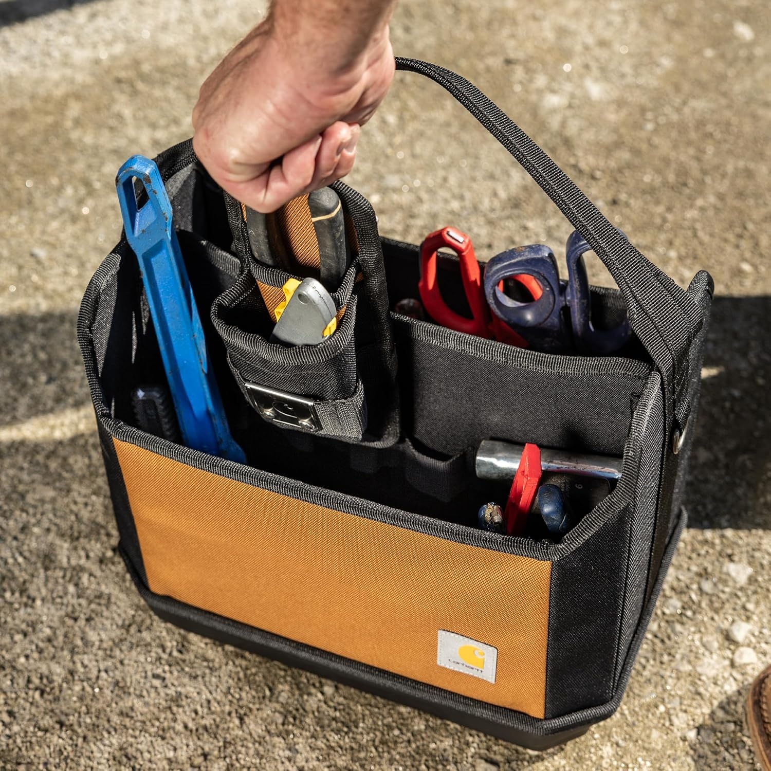 image:imageCarhartt Station Tool Organizer Durable WaterResistant Station Tool ToteStation Tool Tote