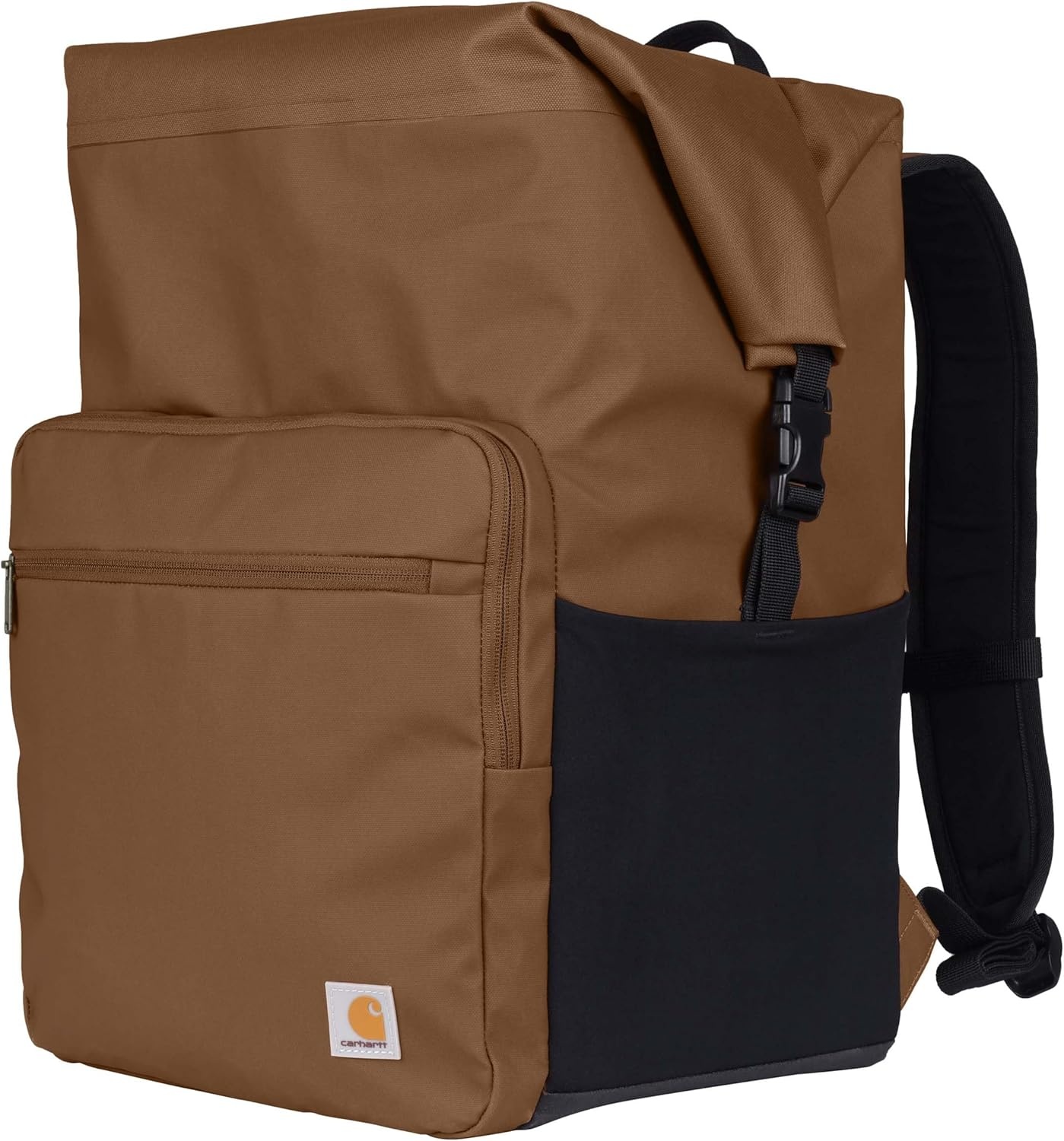 image:imageCarhartt Thick Foam Fully Insulated Cold Front Coolers Premium Ice Retention Durable Water Resistant Material WFront Zippered PocketOiled Walnut