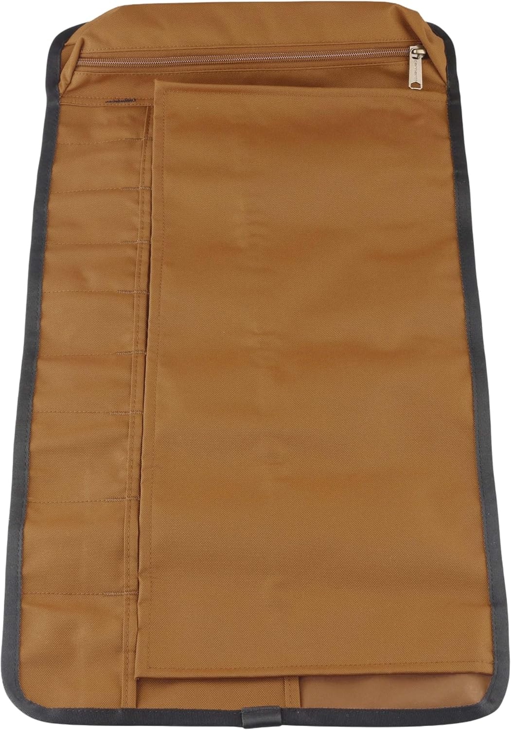 image:imageCarhartt Utility Roll Organizer Durable WaterResistant Tool Roll Black 16 PocketCarhartt Brown