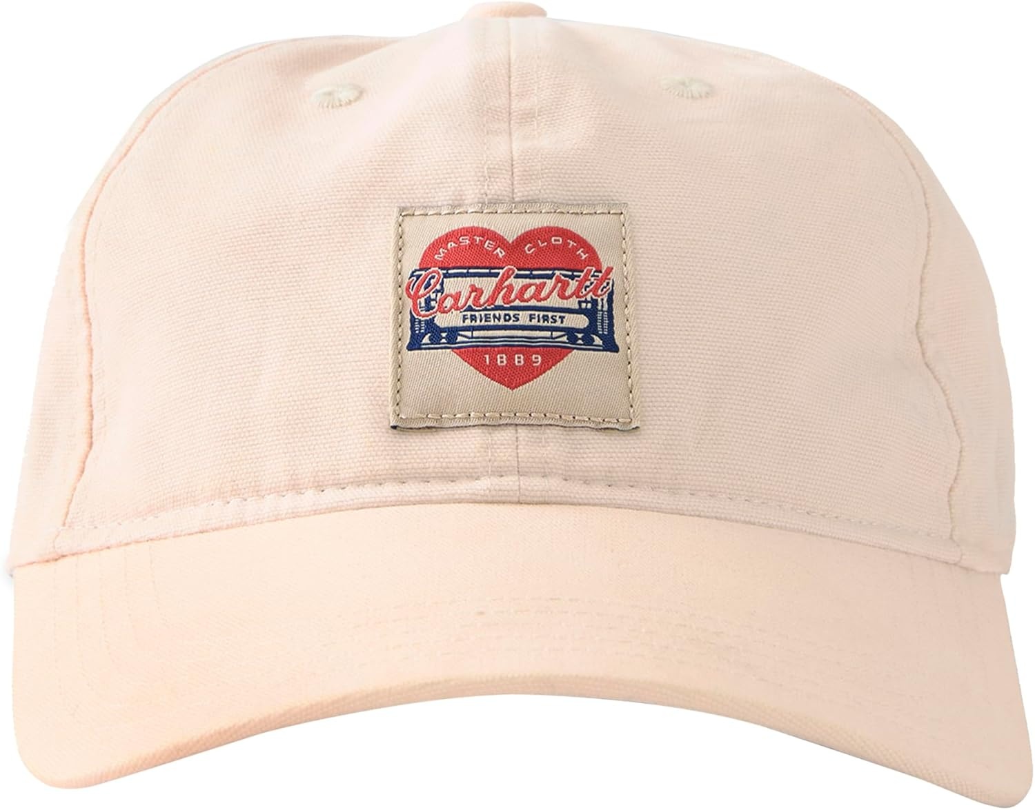 image:imageCarhartt Womens Heart Patch Canvas CapLight Coral