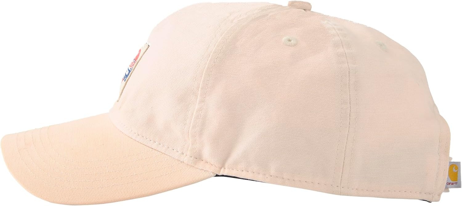 image:imageCarhartt Womens Heart Patch Canvas CapLight Coral