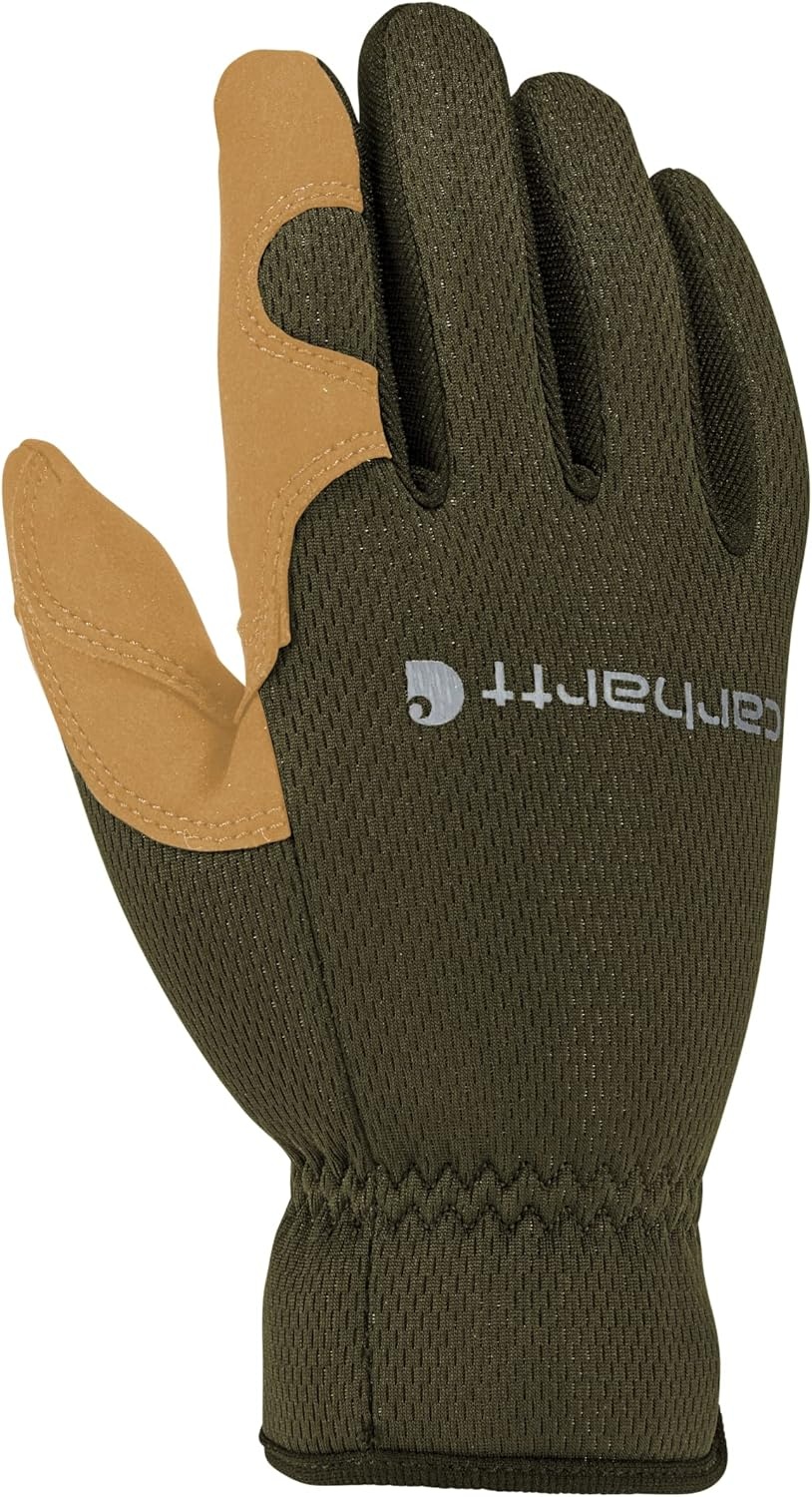 imageCarhartt Womens High Dexterity Open Cuff GloveBasil Barley