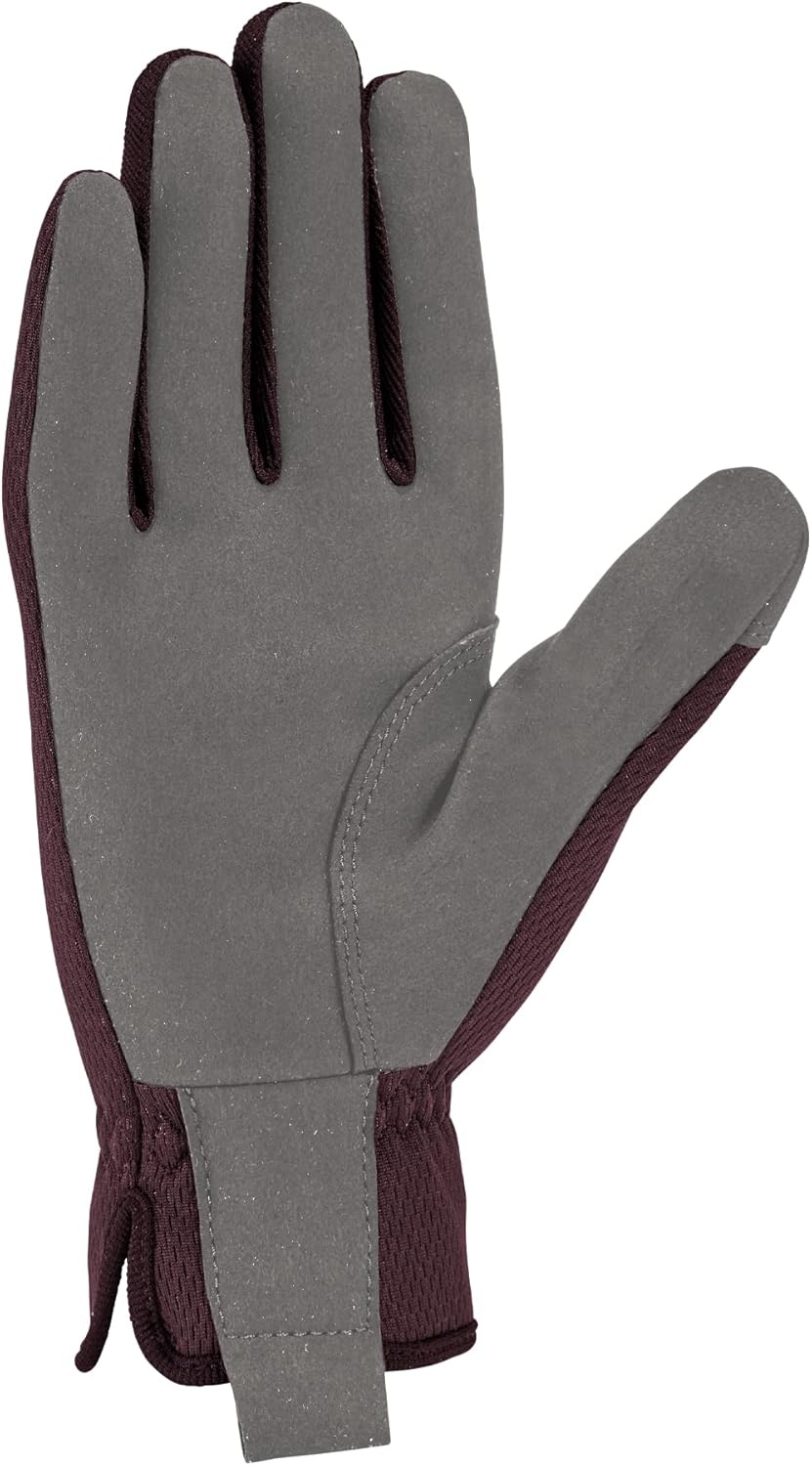 imageCarhartt Womens High Dexterity Open Cuff GloveBlackberry Grey