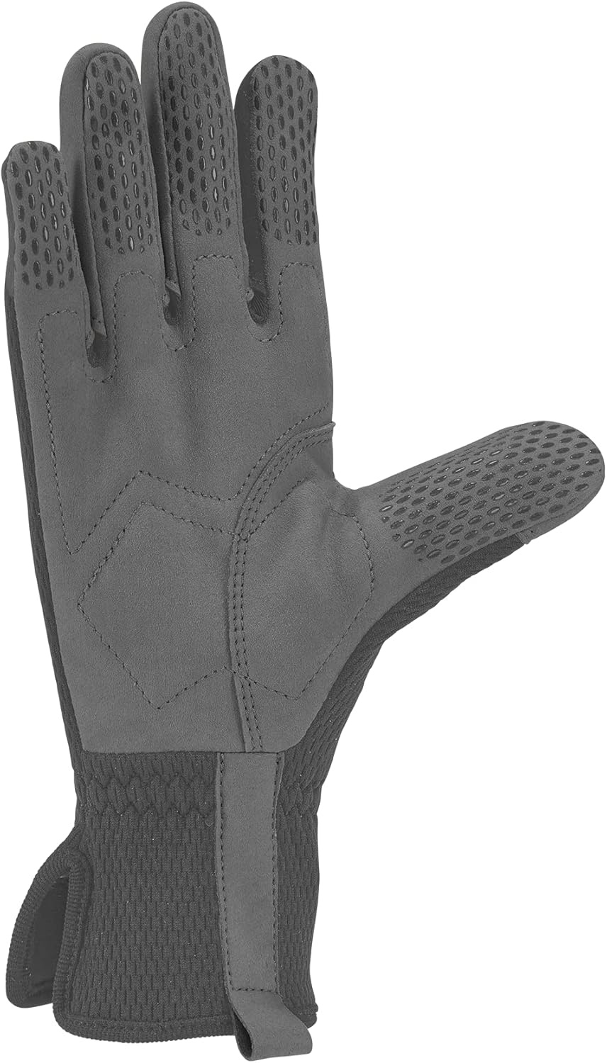 imageCarhartt Womens High Dexterity Padded Palm Touch Sensitive Long Cuff GloveSteel Grey