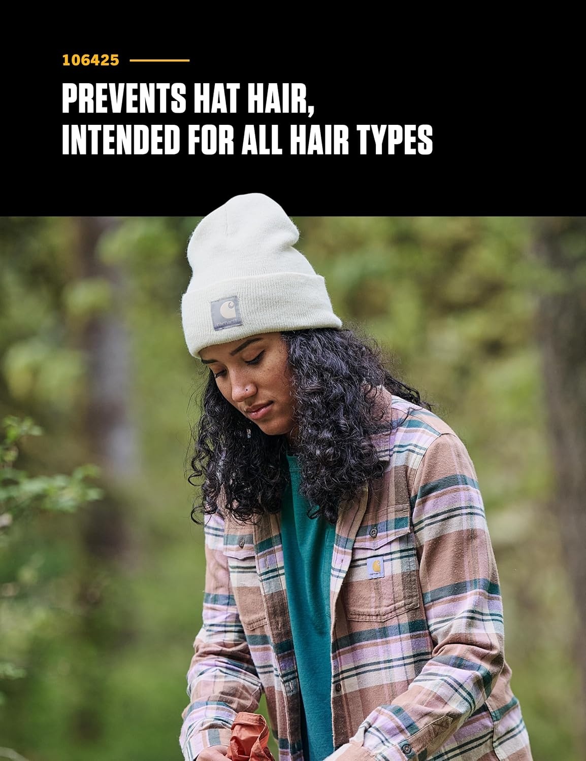 image:imageCarhartt Womens Knit SatinLined BeanieAged Coral