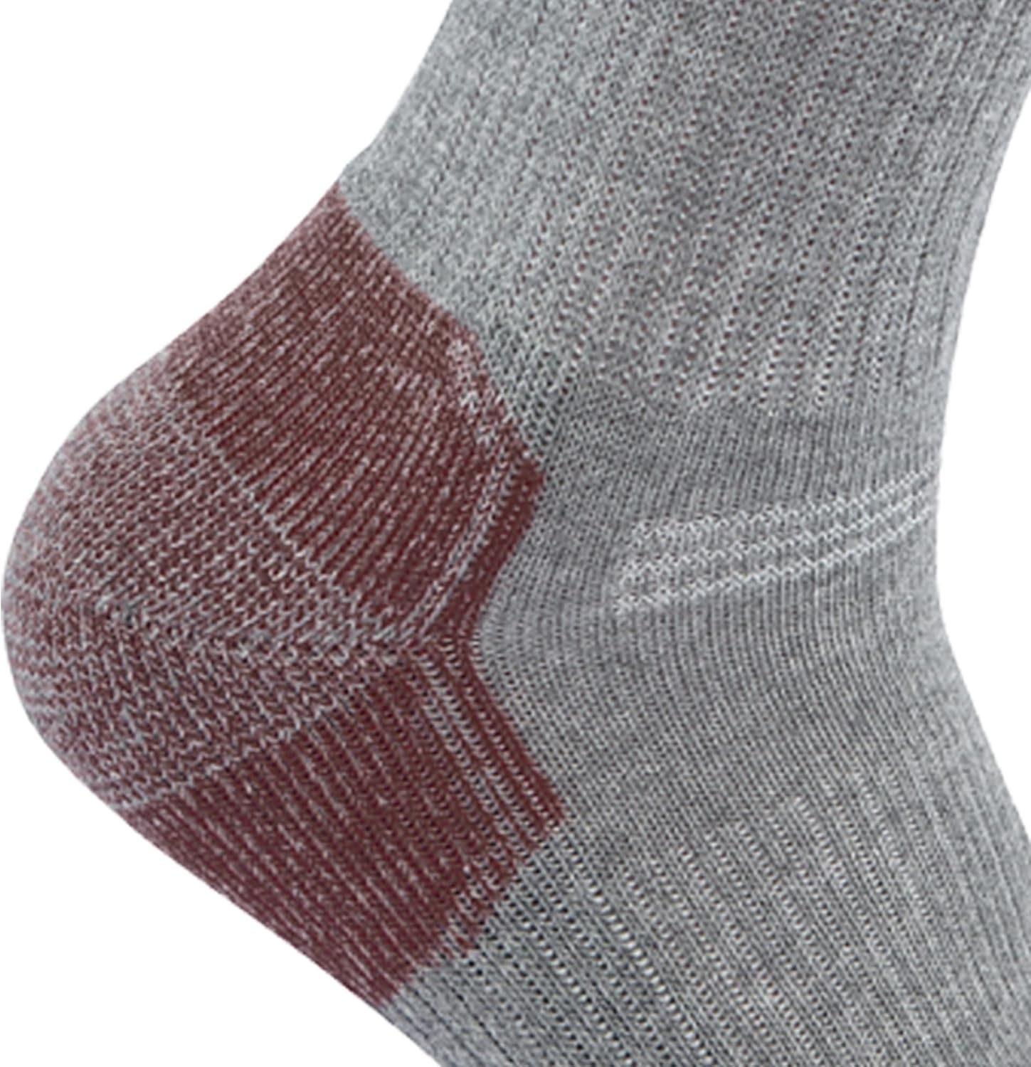 image:imageCarhartt Womens Midweight Cotton Blend Crew Sock 3 PackGray