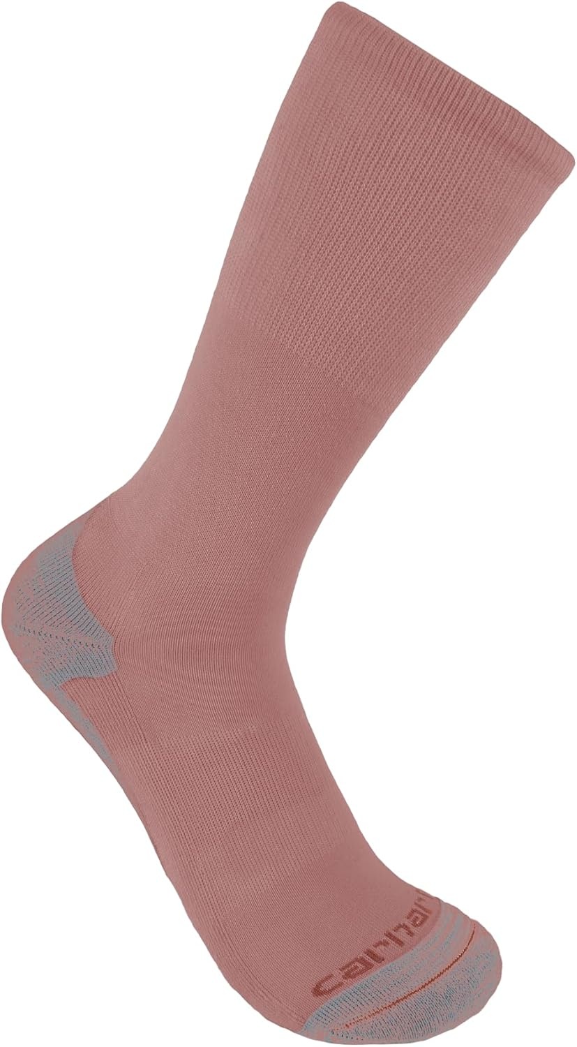 image:imageCarhartt Womens Midweight CottonTencel Comfort Crew Sock 3 PackAssorted 05
