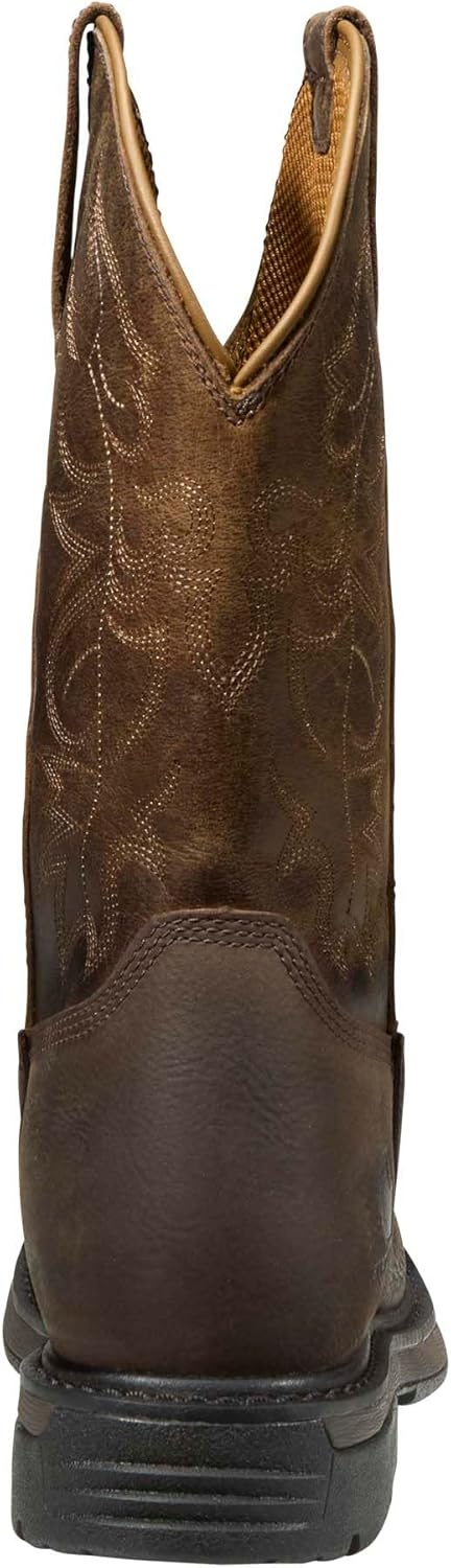 imageCarhartt Womens Montana 11 Waterproof Nano Square Toe Wellington Work BootDark Brown