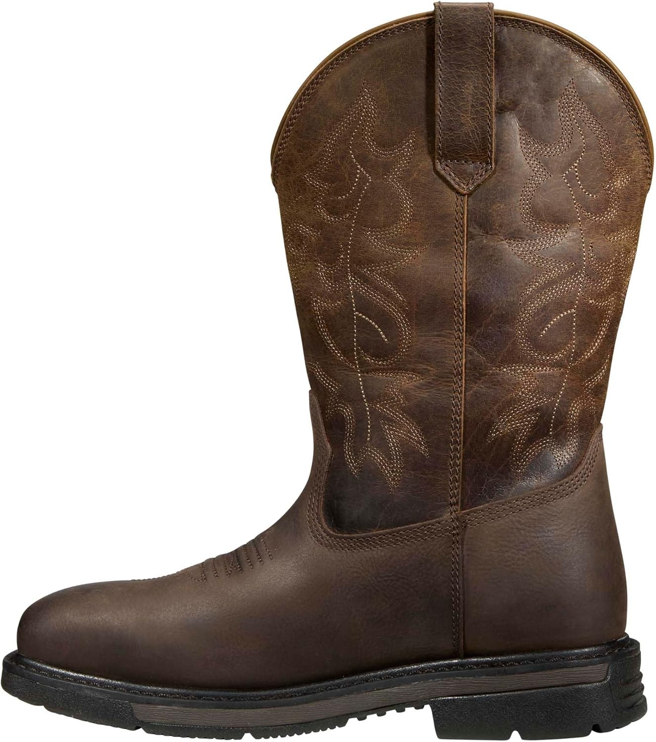 imageCarhartt Womens Montana 11 Waterproof Nano Square Toe Wellington Work BootDark Brown
