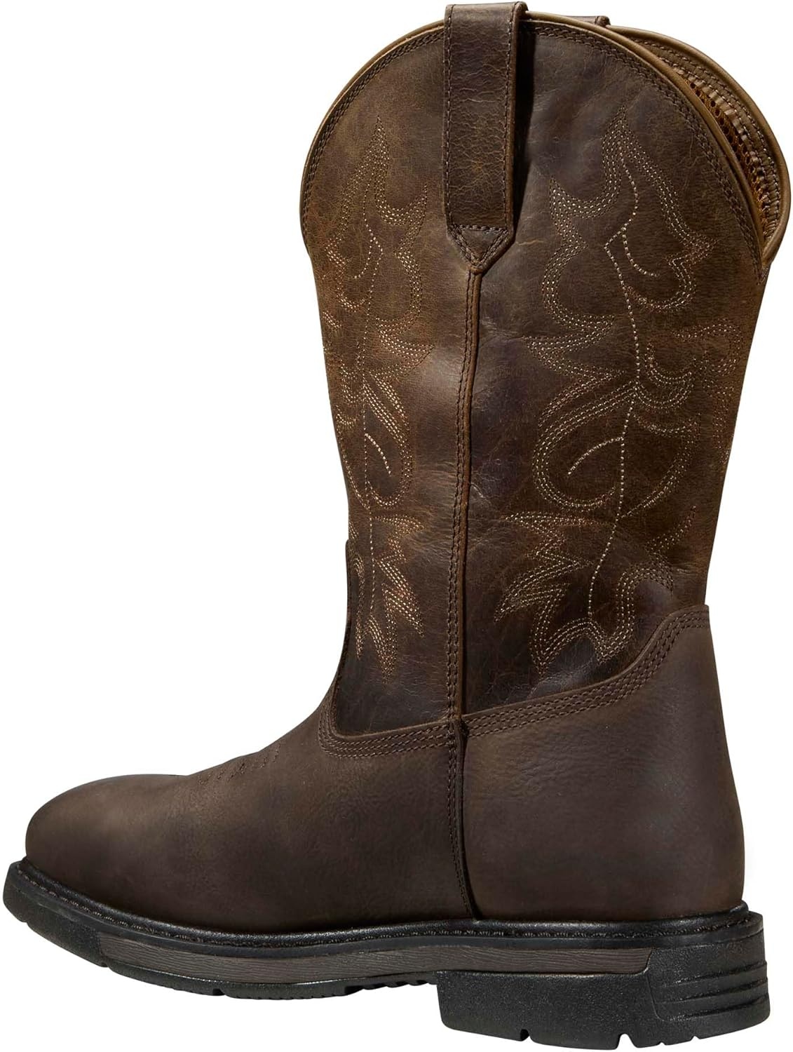 imageCarhartt Womens Montana 11 Waterproof Nano Square Toe Wellington Work BootDark Brown