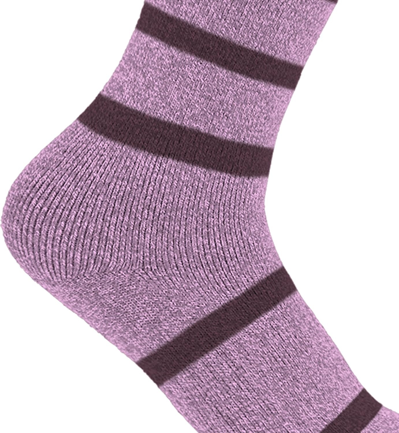 image:imageCarhartt Womens SC3152W Womens Heavyweight Crew Sock 2PackAssorted 04 Purple