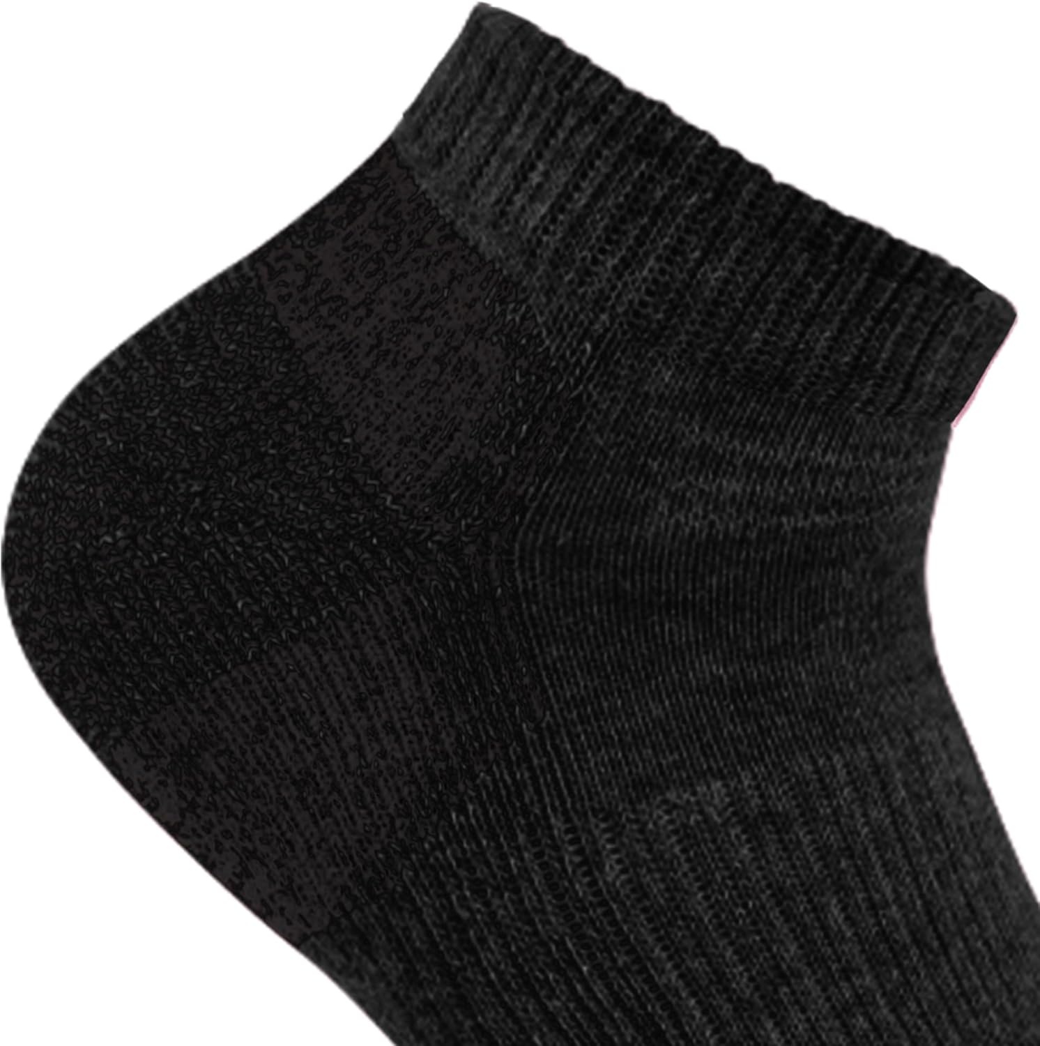 image:imageCarhartt Womens SL2623W Midweight Cotton Blend Low Cut Sock 3 PackBlack