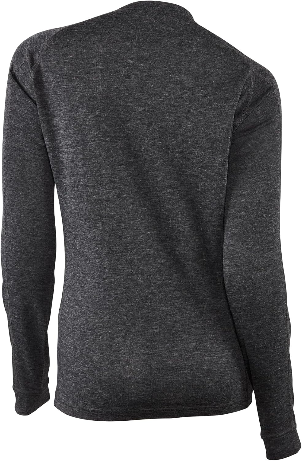 imageCarhartt Womens WBL132 Womens Base Force Heavyweight PolylWool CrewBlack Heather