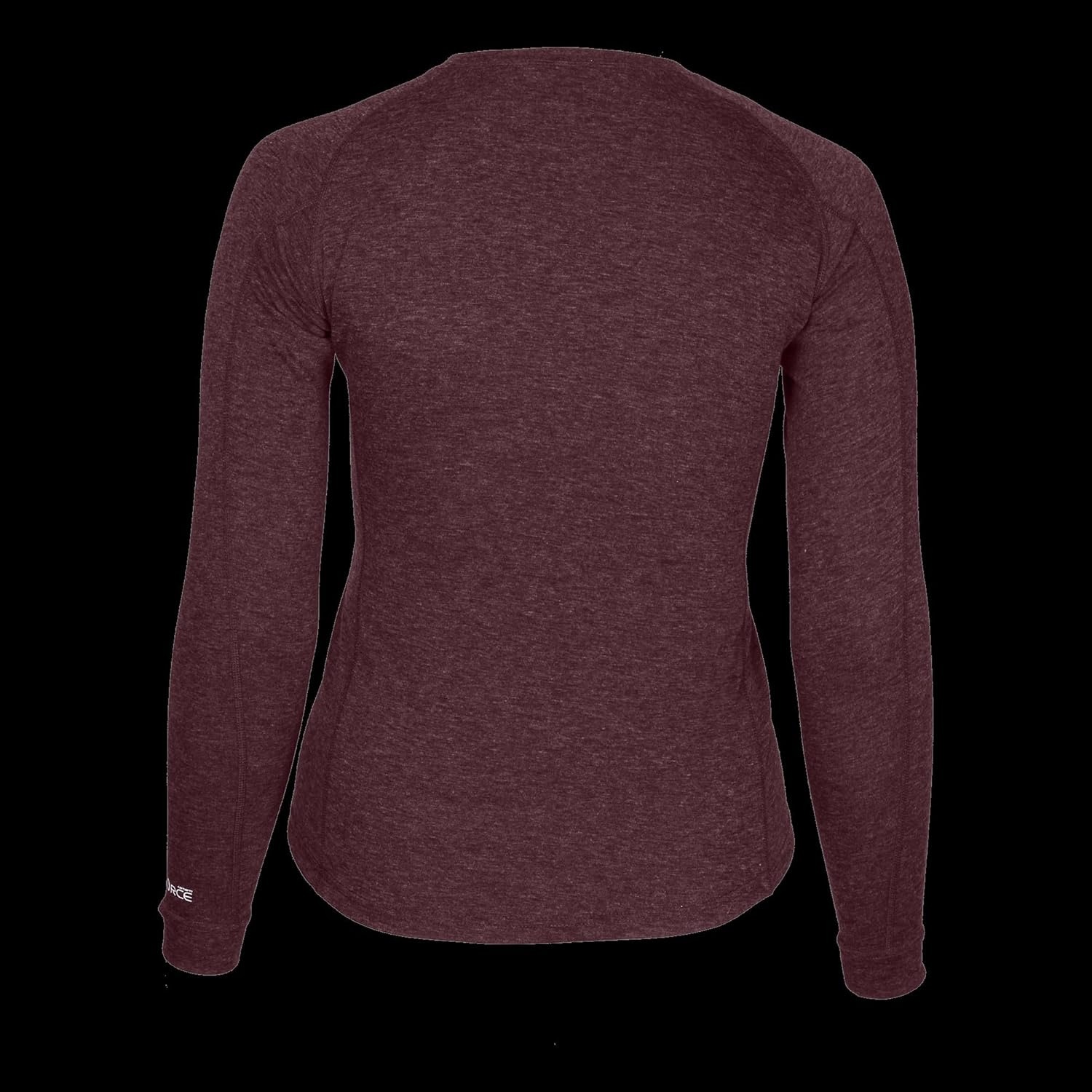 imageCarhartt Womens WBL132 Womens Base Force Heavyweight PolylWool CrewBlackberry Heather