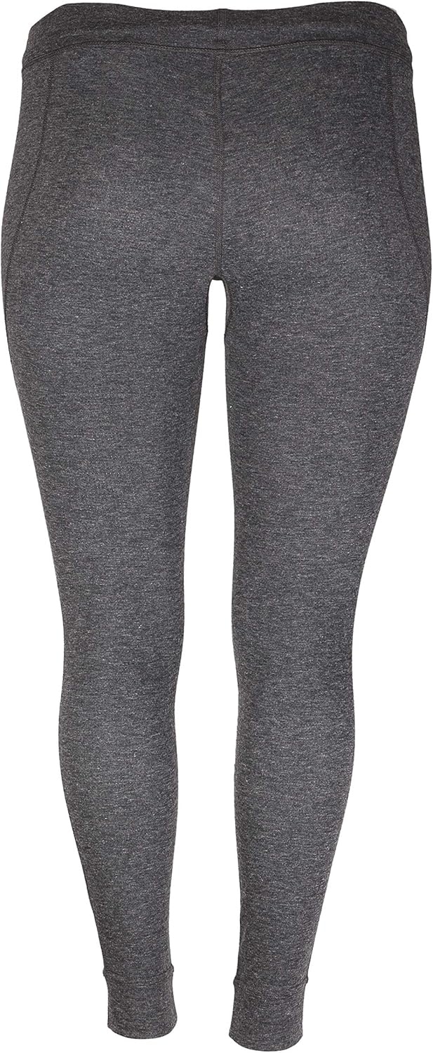 imageCarhartt womens Base Force Heavyweight Polyesterwool Base Layer BottomDeep Black Heather