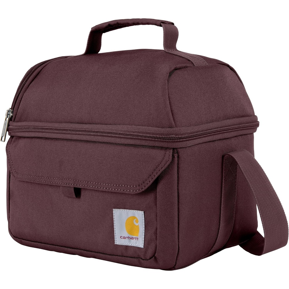 image:imageCarhartt 12 Can Two Compartment Lunch Box  Durable FullyInsulated Lunch Bag for Women amp Men Large Lunchbox GravelLarge Lunchbox Port