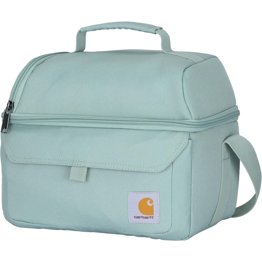 image:imageCarhartt 12 Can Two Compartment Lunch Box  Durable FullyInsulated Lunch Bag for Women amp Men Large Lunchbox GravelLarge Lunchbox Seabrook