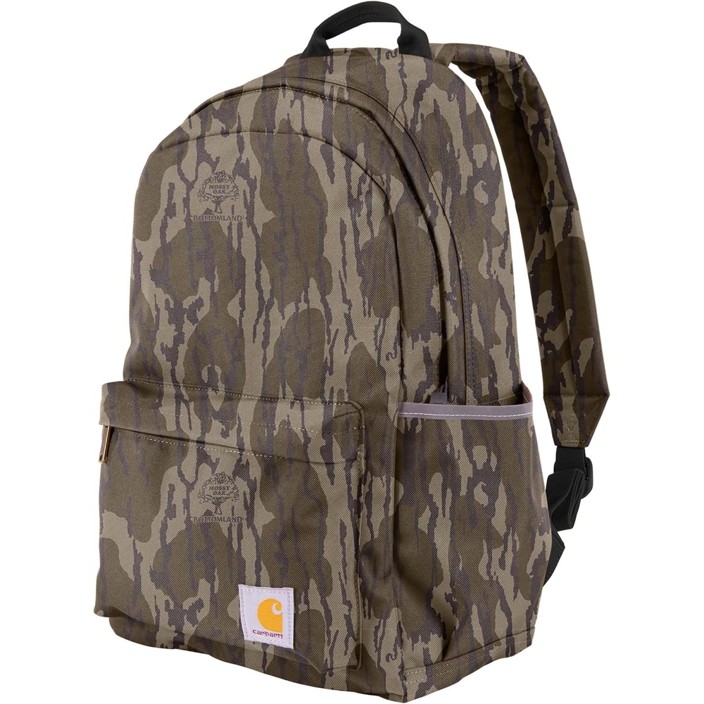 image:imageCarhartt 21L Classic Laptop Backpack WaterResistant Pack W 15 Laptop Sleeve and Organizational Compartments Carhartt BrownMossy Oak Bottomlands