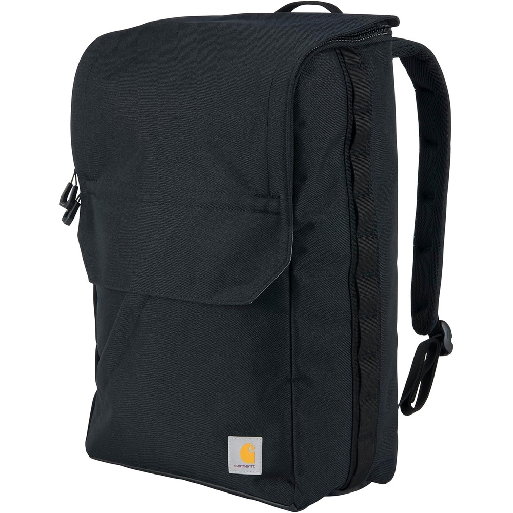 image:imageCarhartt 21L TopLoad Backpack Durable Water Resistant Coated Canvas Base W 17 Laptop Sleeve Carhartt BrownBlack