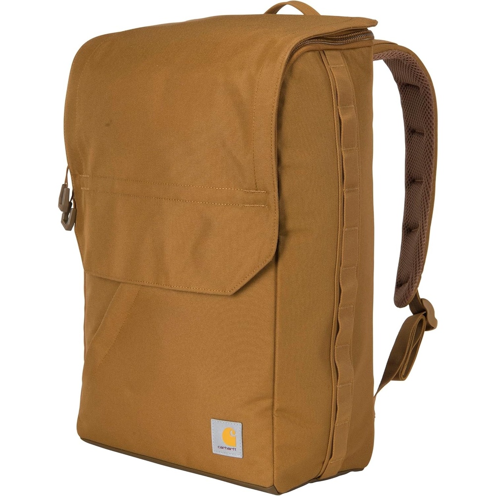 image:imageCarhartt 21L TopLoad Backpack Durable Water Resistant Coated Canvas Base W 17 Laptop Sleeve Carhartt BrownCarhartt Brown