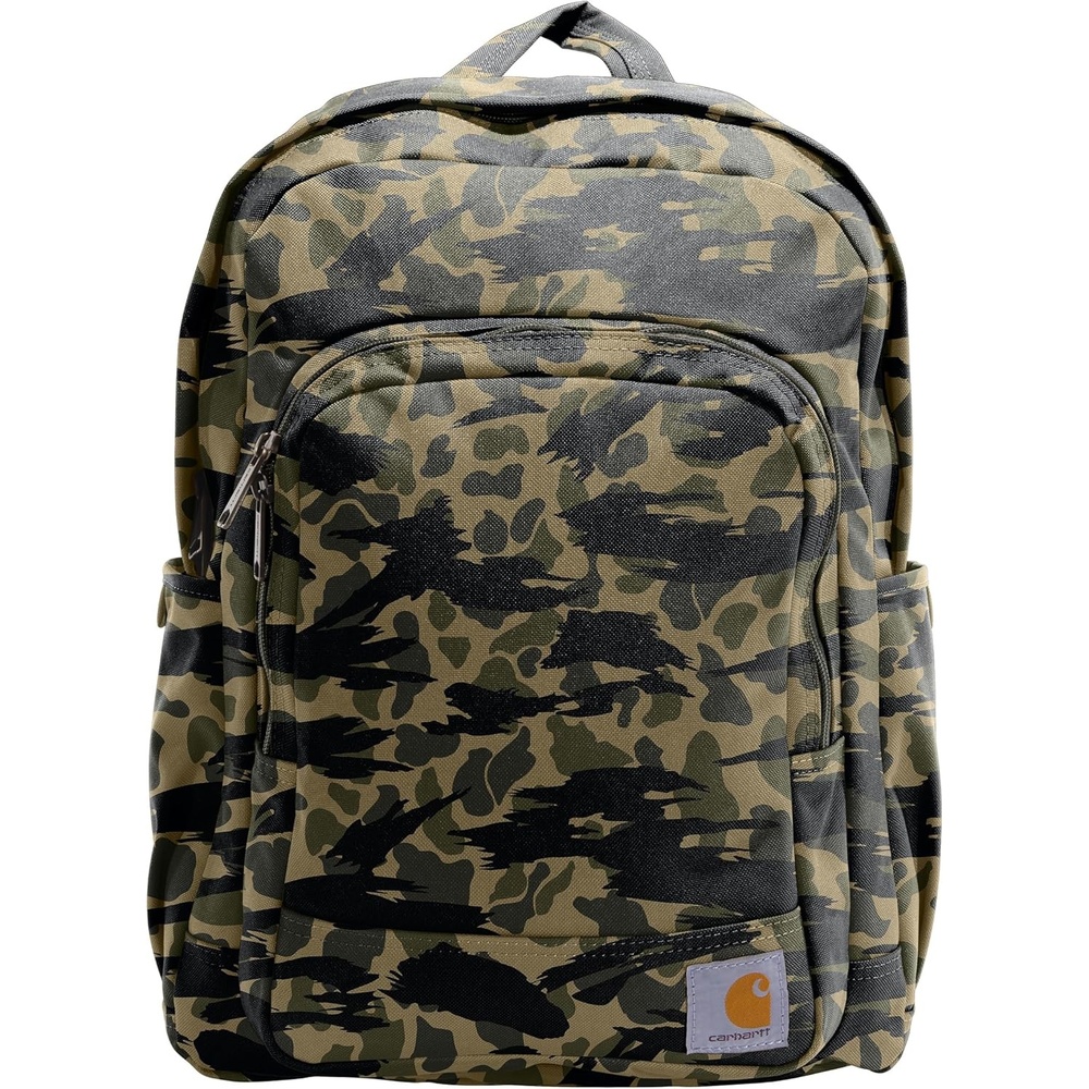 image:imageCarhartt 25L Classic Laptop Backpack Durable WaterResistant Pack W 16 Laptop Sleeve and Multiple Organizational Compartments Carhartt BrownBlind Duck Camo