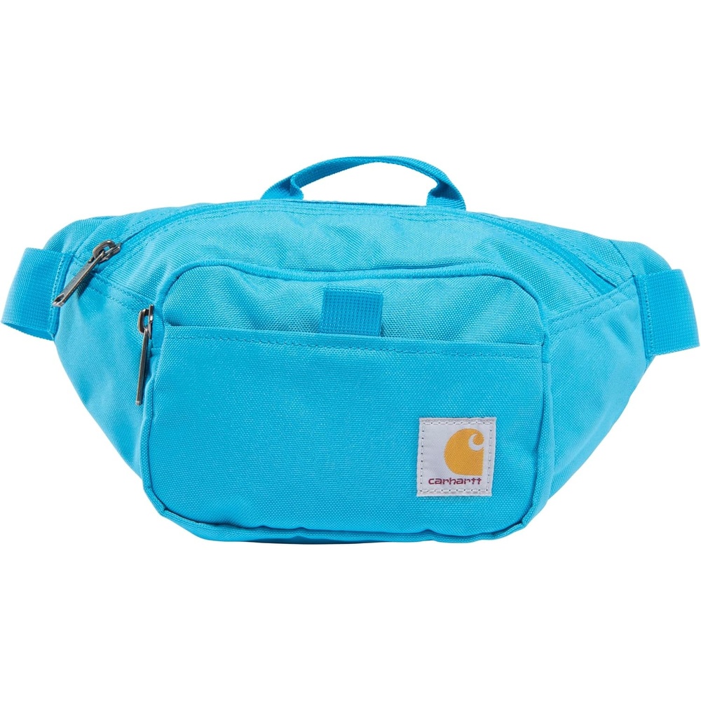 image:imageCarhartt Classic Adjustable Sling Bag Durable 600Denier Water Resistant Hip PackEssential Waist Pack Atomic Blue