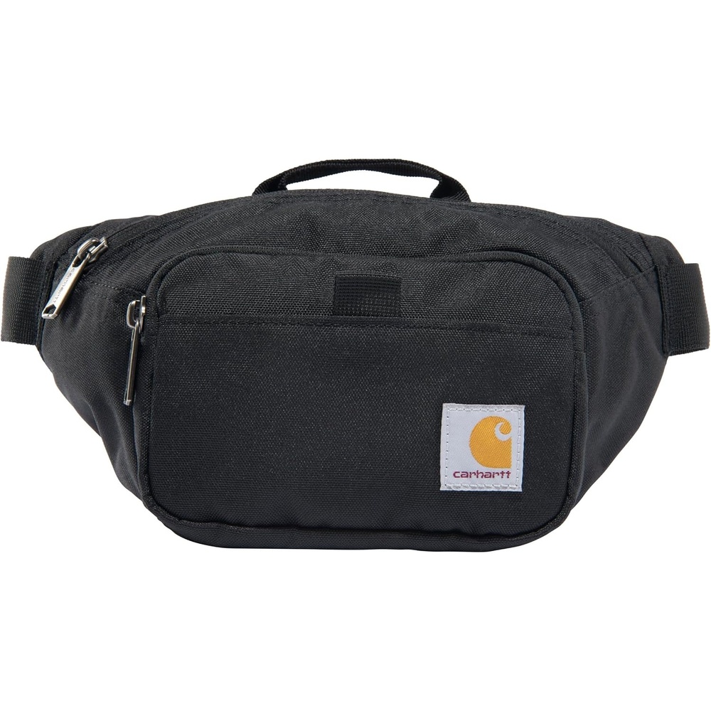 image:imageCarhartt Classic Adjustable Sling Bag Durable 600Denier Water Resistant Hip PackEssential Waist Pack Black