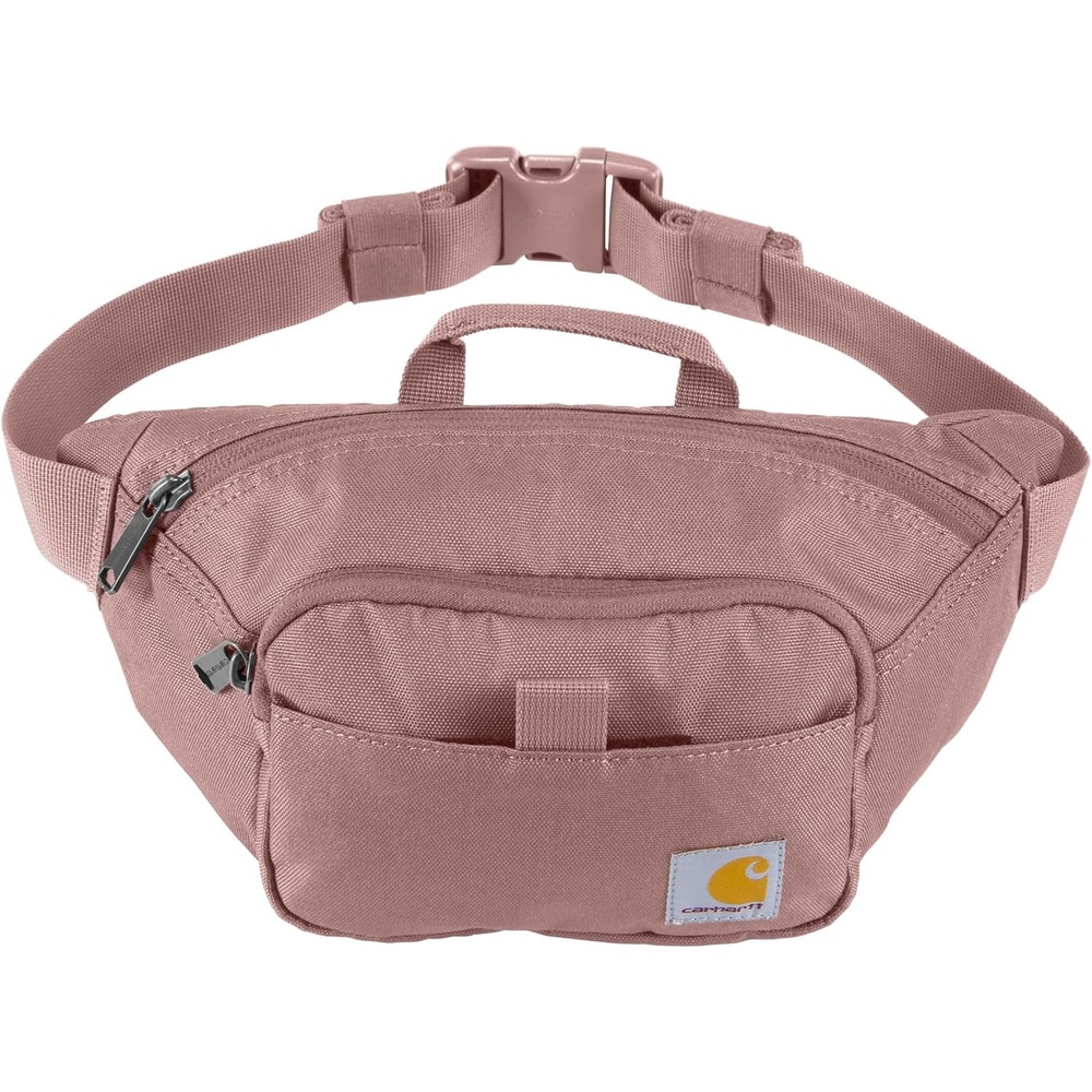 image:imageCarhartt Classic Adjustable Sling Bag Durable 600Denier Water Resistant Hip PackEssential Waist Pack Rose Tint