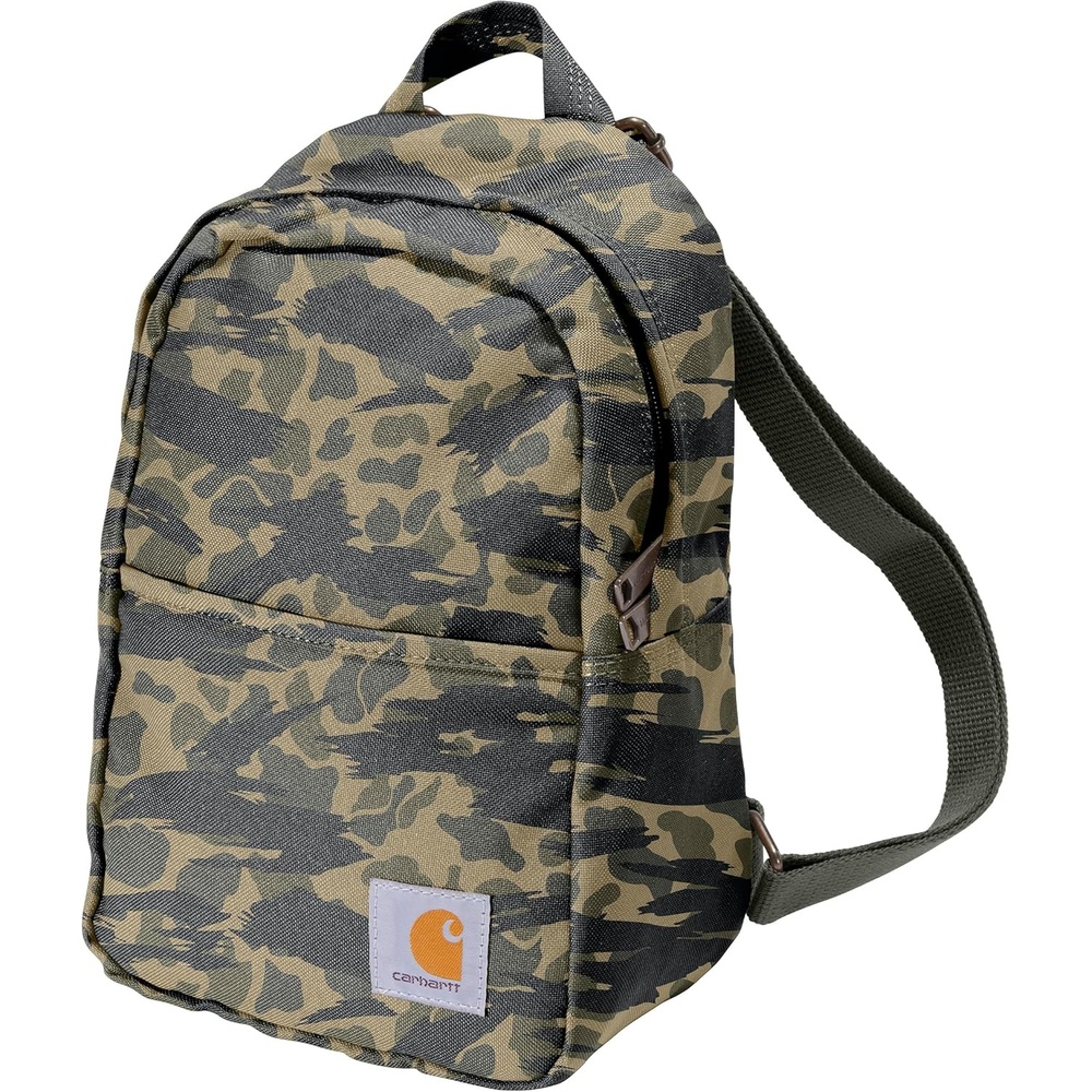 image:imageCarhartt Classic Mini Backpack Durable WaterResistant Backpack with Adjustable Shoulder Straps BlackBlind Duck Camo
