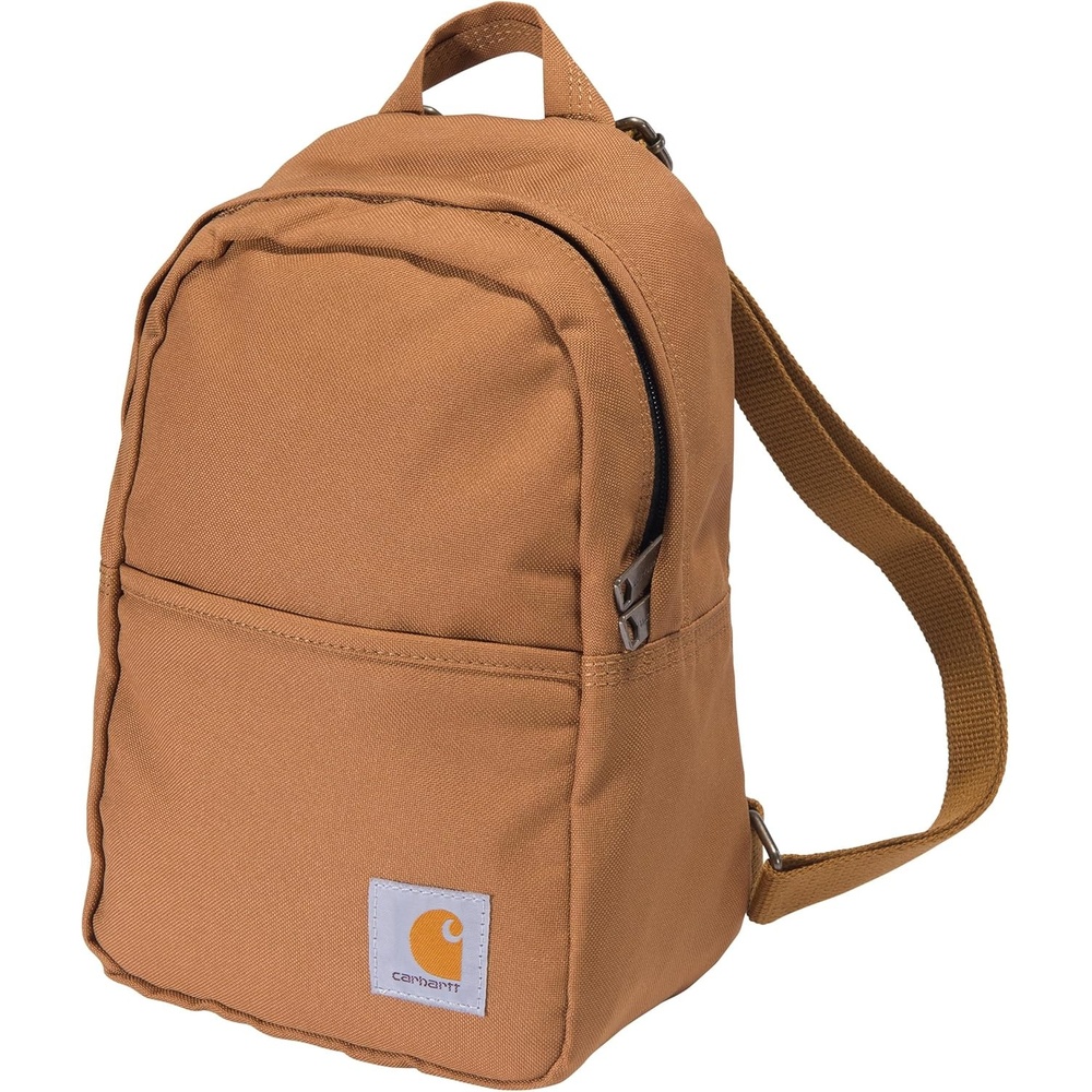 image:imageCarhartt Classic Mini Backpack Durable WaterResistant Backpack with Adjustable Shoulder Straps BlackCarhartt Brown