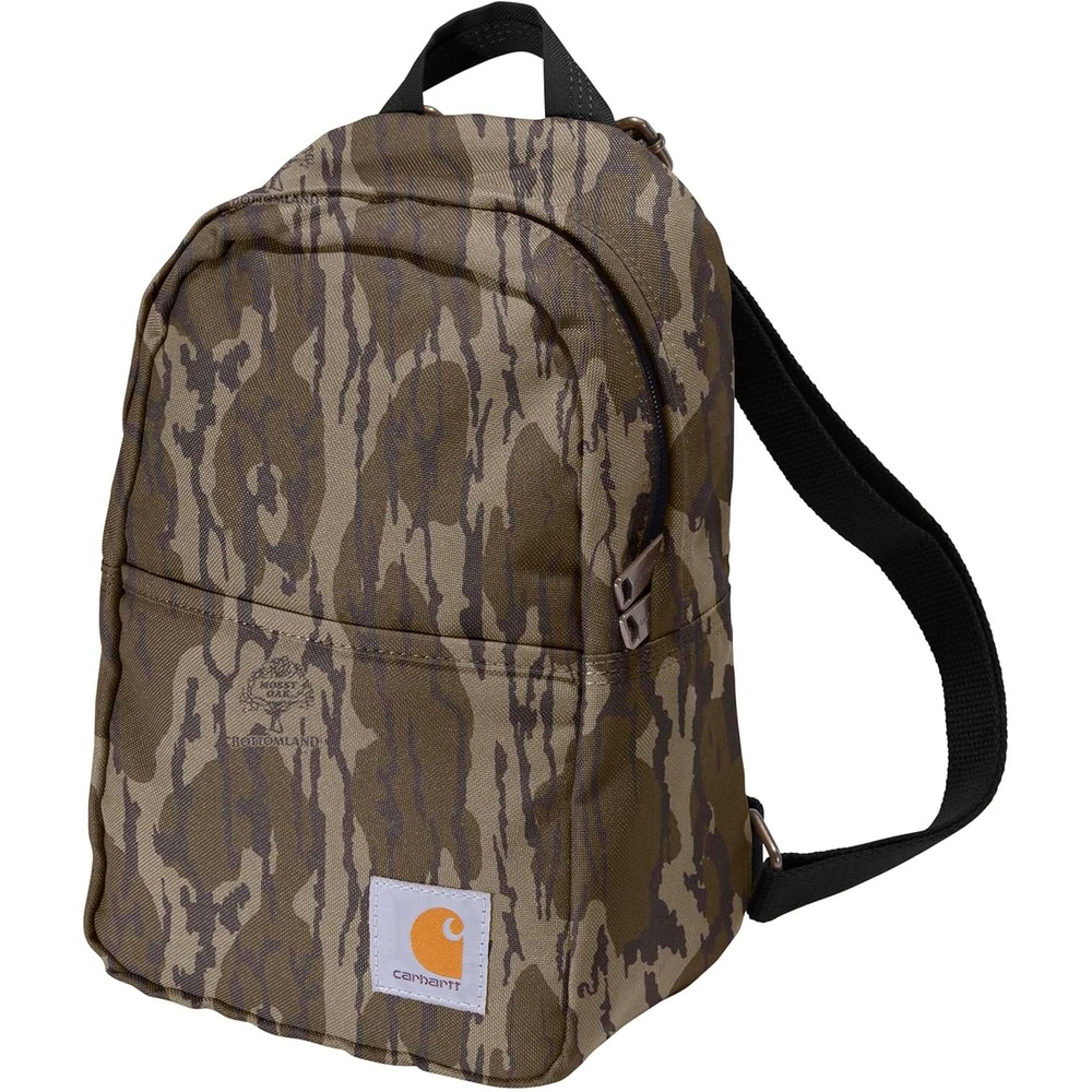 image:imageCarhartt Classic Mini Backpack Durable WaterResistant Backpack with Adjustable Shoulder Straps BlackMossy Oak Bottomlands