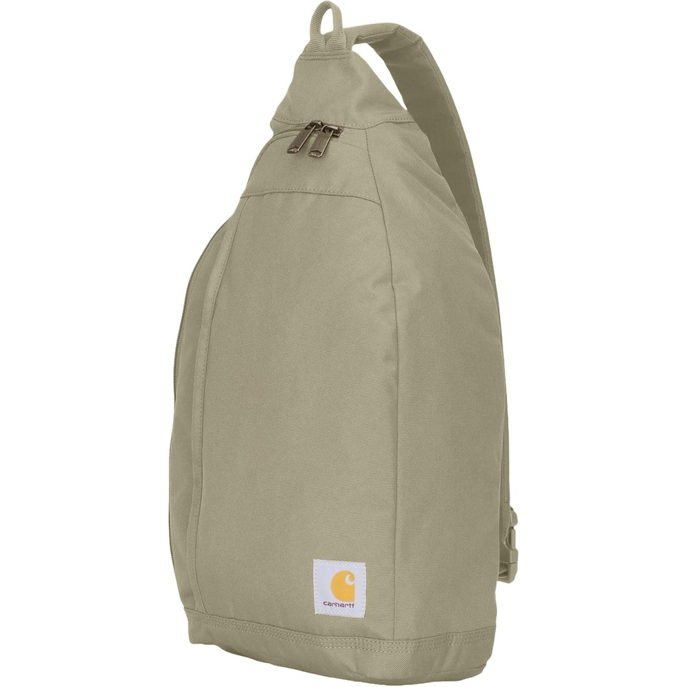 image:imageCarhartt Durable Sling Bag Crossbody Backpack with Side Release Buckle Tablet Sleeve and Adjustable Strap BlackFaded Fatigue