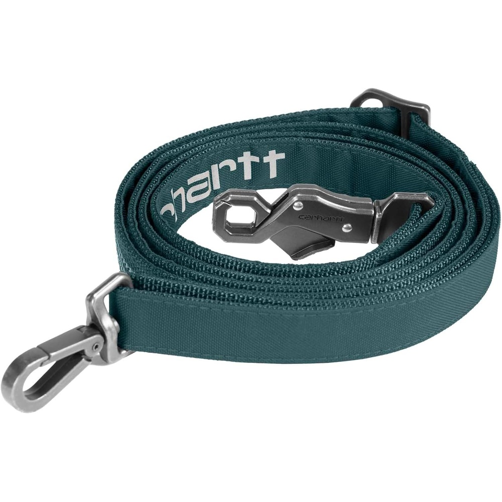 imageCarhartt Field Dog Leash Durable 600Denier Fabric WAdjustable Metal DRing Hardware Carhartt Brown LargeGreenstone