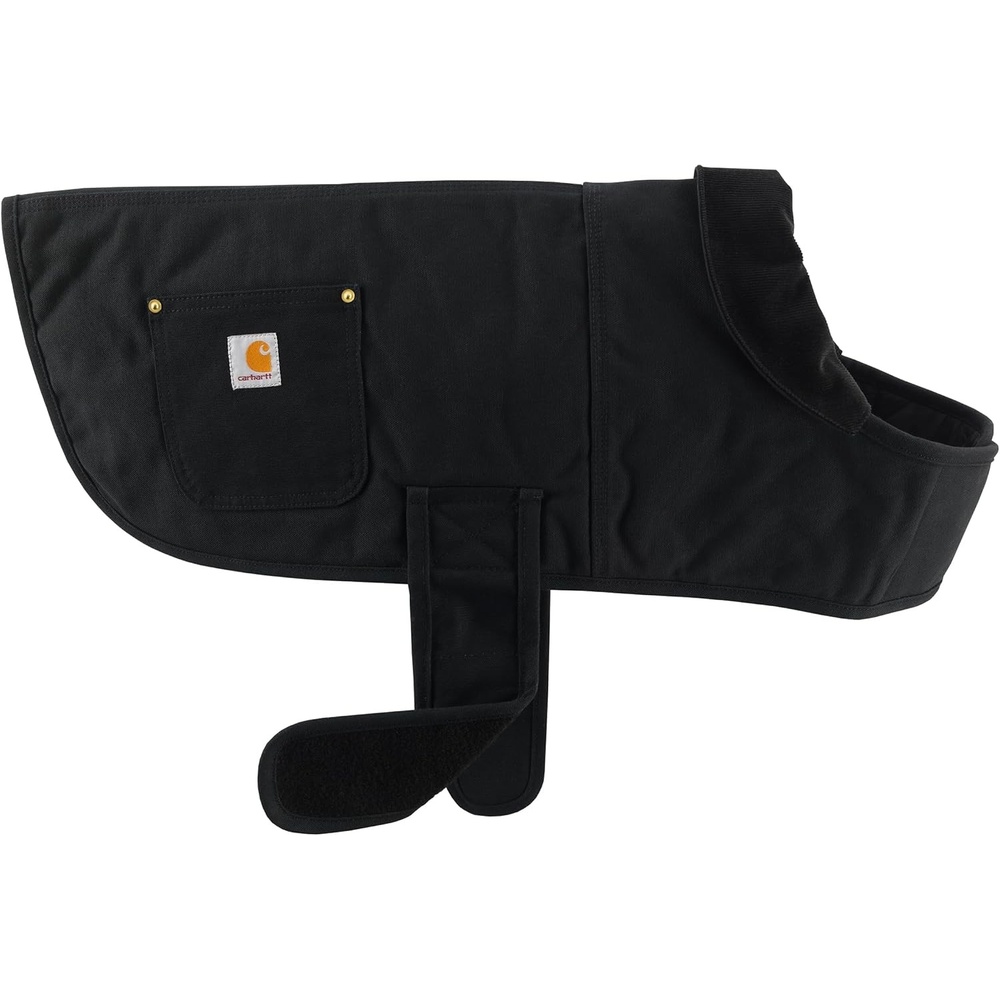 imageCarhartt Firm Duck Dog Chore Coat Insulated Weather Resistant Jacket for Cold and Windy Conditions Black LargeBlack