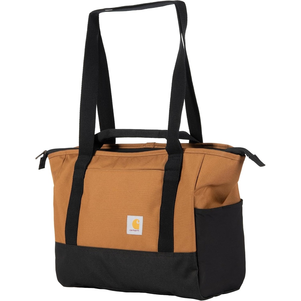image:imageCarhartt Horizontal Zip Classic Laptop Tote Bag Durable Water Repellent Material W 17 Tablet SleeveCarhartt Brown