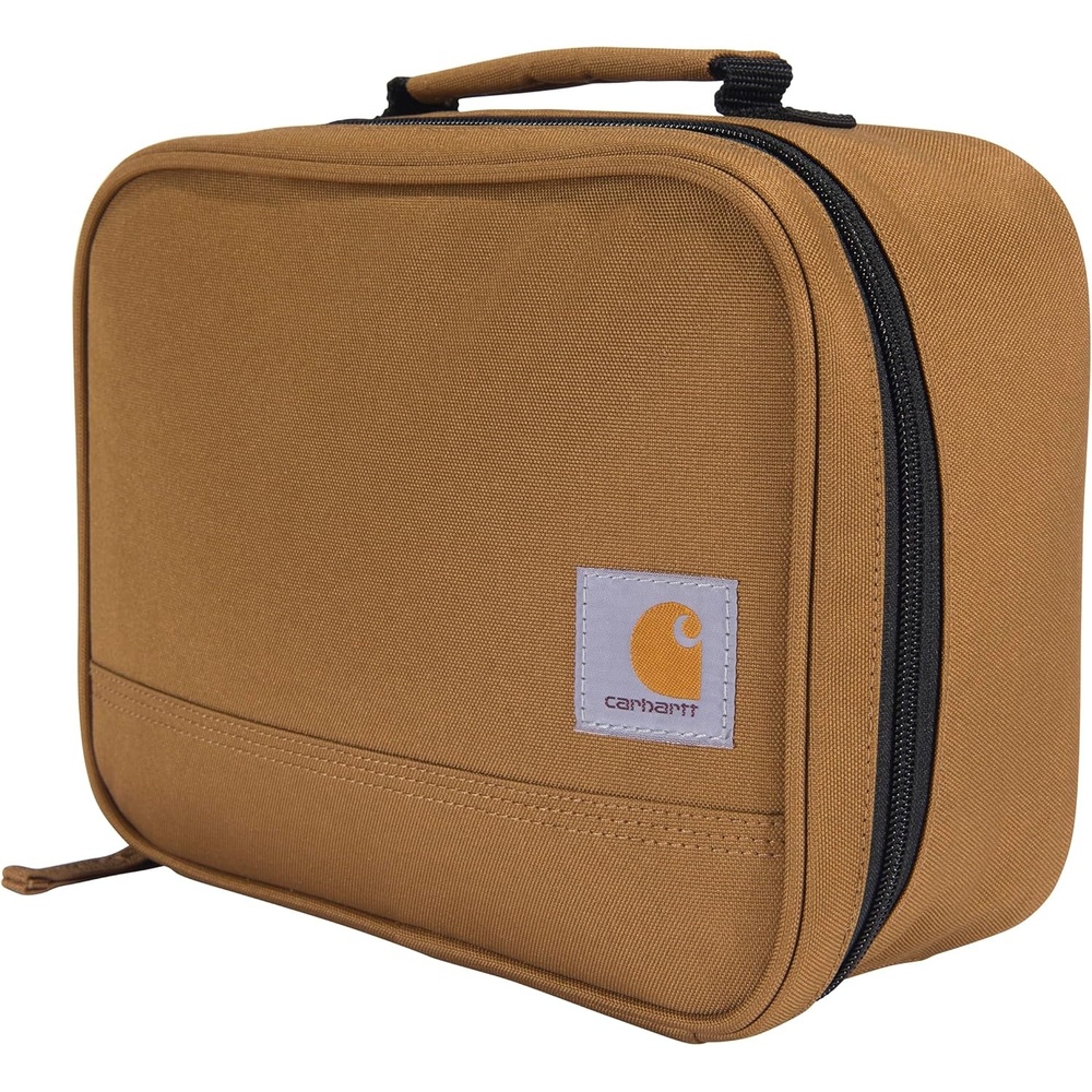 image:imageCarhartt Insulated Lunch Cooler For Men and Women Fully Insulated Lunch Pale for Everyday Use Carhartt Brown4 Can Carhartt Brown