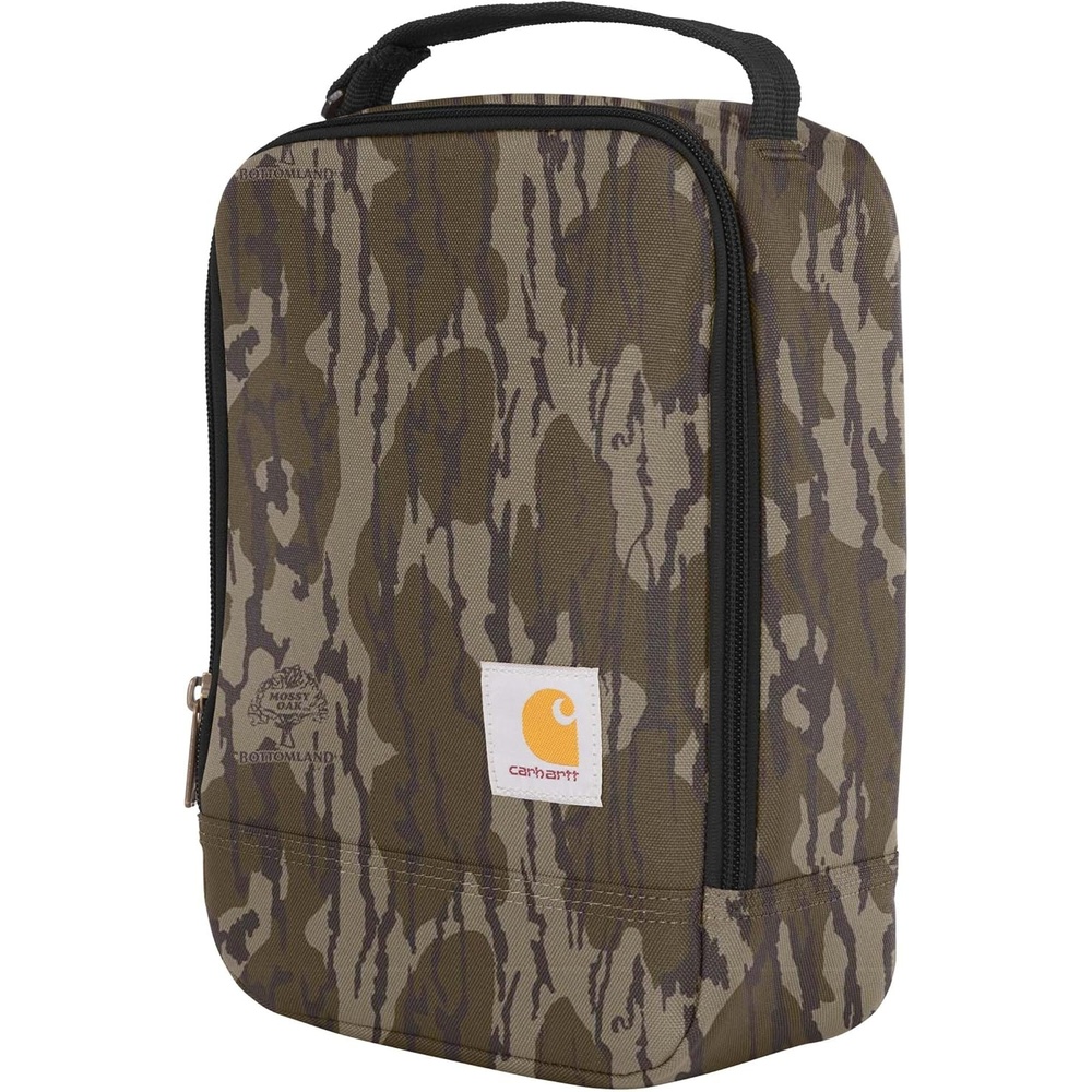 image:imageCarhartt Insulated Lunch Cooler For Men and Women Fully Insulated Lunch Pale for Everyday Use Carhartt BrownMossy Oak Bottomlands