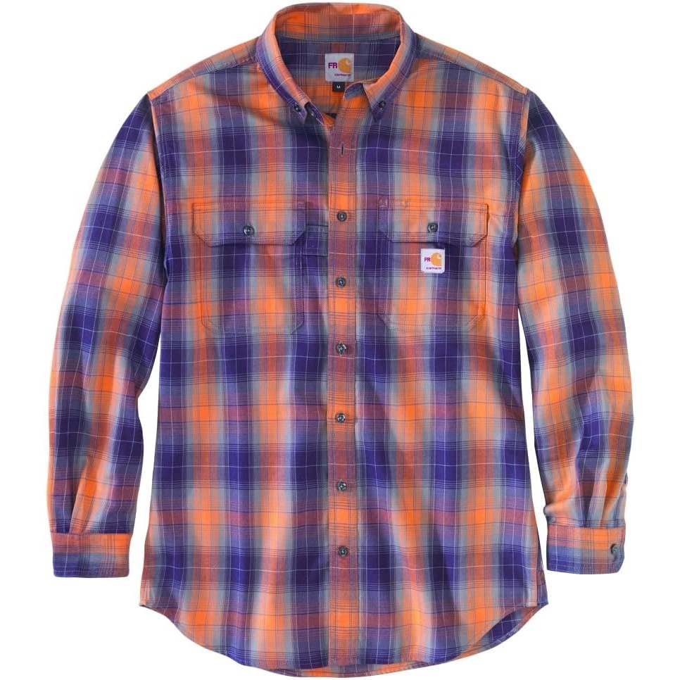 image:imageCarhartt Mens 104507 FlameResistant Force Rugged Flex LooseBold Orange