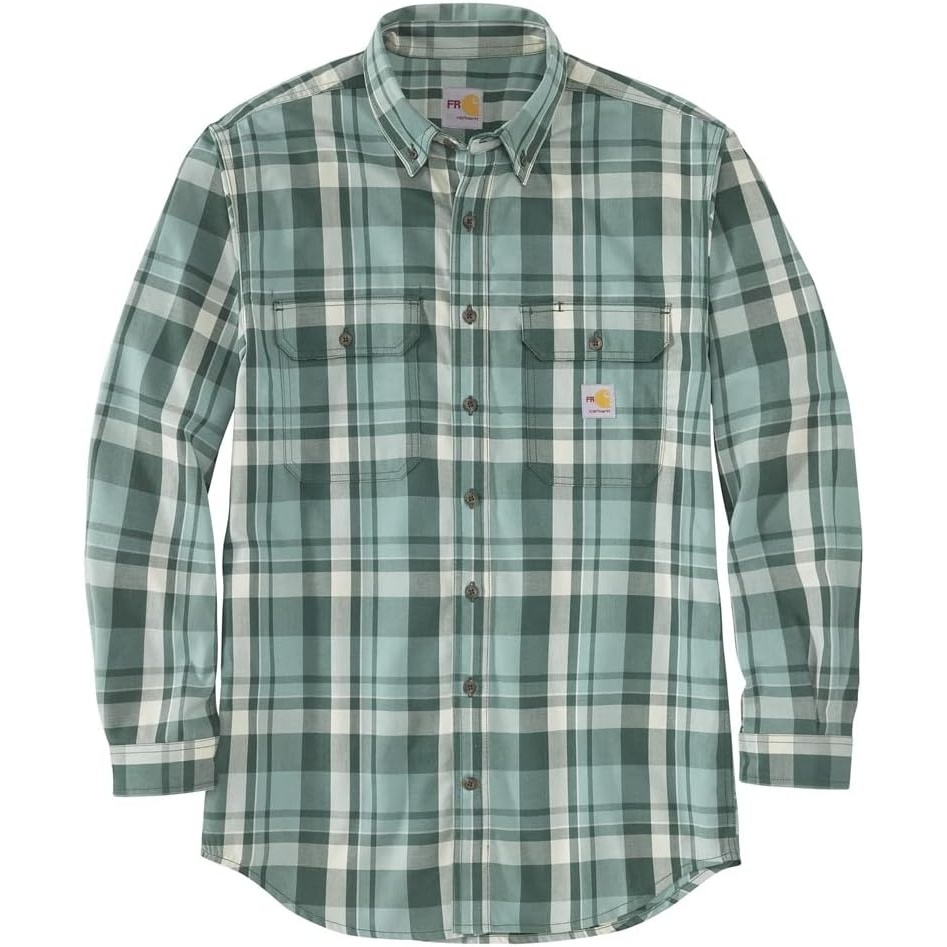 image:imageCarhartt Mens 104507 FlameResistant Force Rugged Flex LooseSucculent