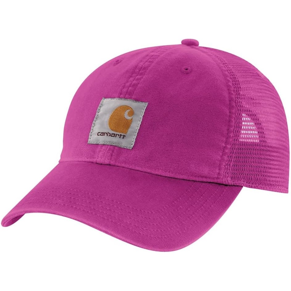image:imageCarhartt Mens Buffalo Sandstone Meshback CapMagenta Agate